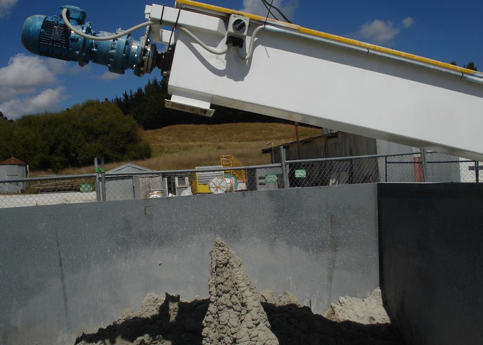 無(wú)軸螺旋輸送機(jī)現(xiàn)場(chǎng)